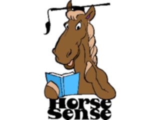 Sticker Custom Preview Image #020484 Animals Cartoons Horse Sense