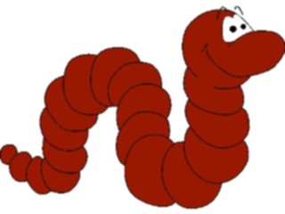 Sticker Custom Preview Image #020506 Animals Cartoons Inch Worm1