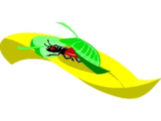 Sticker Custom Preview Image #020514 Animals Cartoons Insect Sleeping