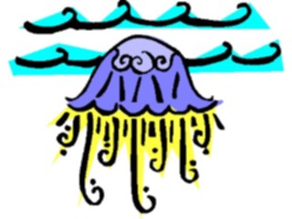 Sticker Custom Preview Image #020521 Animals Cartoons Jellyfish3