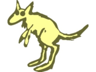 Sticker Custom Preview Image #020526 Animals Cartoons Kangaroo2