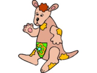 Sticker Custom Preview Image #020528 Animals Cartoons Kangaroo4
