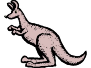 Sticker Custom Preview Image #020533 Animals Cartoons Kangaroo9