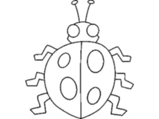 Sticker Custom Preview Image #020576 Animals Cartoons Ladybug01