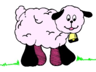 Sticker Custom Preview Image #020599 Animals Cartoons Lamb2