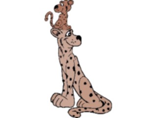 Sticker Custom Preview Image #020619 Animals Cartoons Leopards