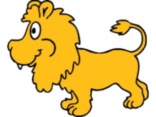 Sticker Custom Preview Image #020628 Animals Cartoons Lion08