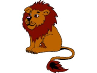 Sticker Custom Preview Image #020633 Animals Cartoons Lion13