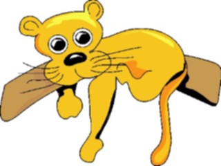Sticker Custom Preview Image #020644 Animals Cartoons Lion Cub1