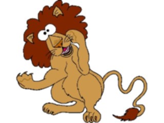 Sticker Custom Preview Image #020647 Animals Cartoons Lion Goofy