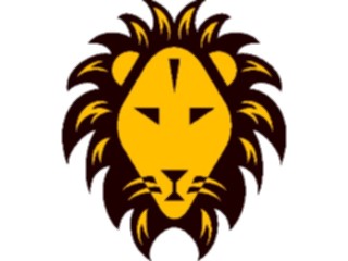 Sticker Custom Preview Image #020649 Animals Cartoons Lion Head2