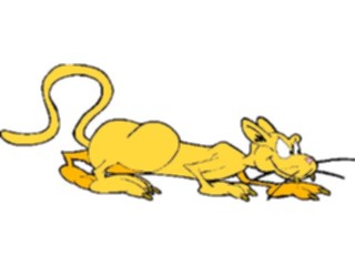 Sticker Custom Preview Image #020667 Animals Cartoons Lion Stalking