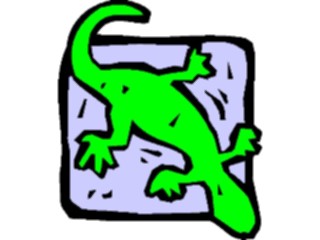 Sticker Custom Preview Image #020683 Animals Cartoons Lizard03