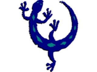 Sticker Custom Preview Image #020687 Animals Cartoons Lizard07