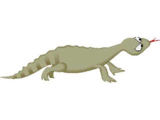 Sticker Custom Preview Image #020688 Animals Cartoons Lizard08