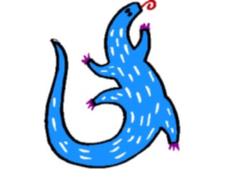 Sticker Custom Preview Image #020691 Animals Cartoons Lizard11