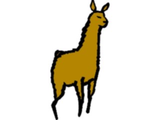 Sticker Custom Preview Image #020702 Animals Cartoons Llama1