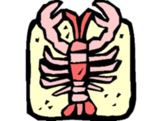 Sticker Custom Preview Image #020706 Animals Cartoons Lobster2