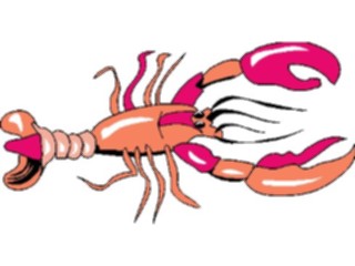 Sticker Custom Preview Image #020707 Animals Cartoons Lobster3