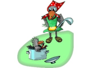 Sticker Custom Preview Image #020728 Animals Cartoons Magpie Soup