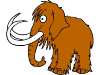 Sticker Custom Preview Image #020730 Animals Cartoons Mammoth1