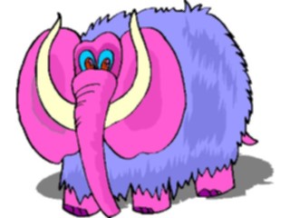 Sticker Custom Preview Image #020732 Animals Cartoons Mammoth3