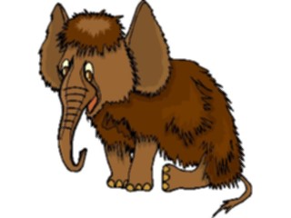 Sticker Custom Preview Image #020733 Animals Cartoons Mammoth4