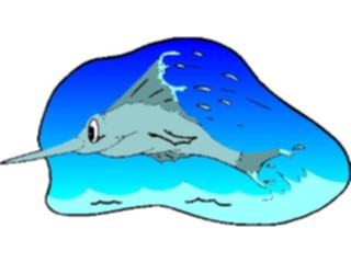 Sticker Custom Preview Image #020741 Animals Cartoons Marlin2
