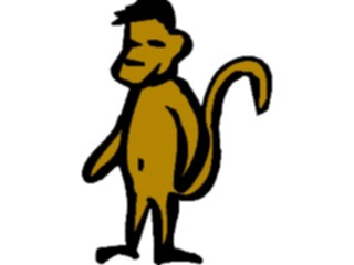 Sticker Custom Preview Image #020757 Animals Cartoons Monkey03