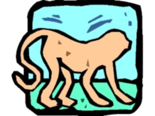 Sticker Custom Preview Image #020758 Animals Cartoons Monkey04