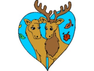 Sticker Custom Preview Image #020838 Animals Cartoons Moosein Love