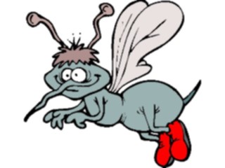 Sticker Custom Preview Image #020848 Animals Cartoons Mosquito5