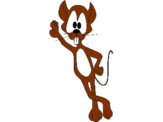 Sticker Custom Preview Image #020857 Animals Cartoons Mouse02