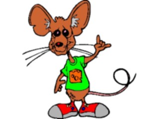 Sticker Custom Preview Image #020890 Animals Cartoons Mouse35