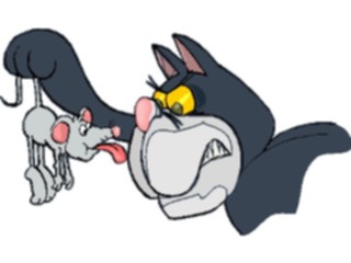 Sticker Custom Preview Image #020908 Animals Cartoons Mouse Defiant