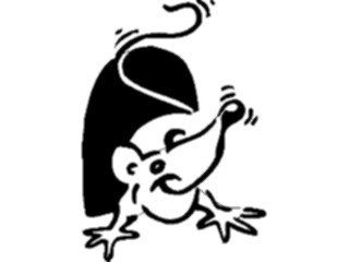 Sticker Custom Preview Image #020929 Animals Cartoons Mousein Hole2