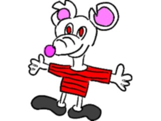Sticker Custom Preview Image #020936 Animals Cartoons Mouse Man