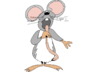 Sticker Custom Preview Image #020956 Animals Cartoons Mouse Singing1
