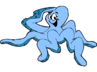 Sticker Custom Preview Image #021013 Animals Cartoons Octopus13