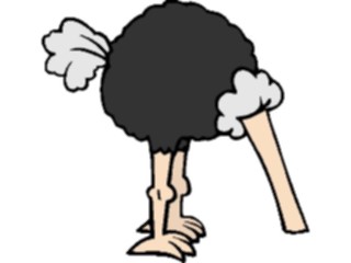Sticker Custom Preview Image #021025 Animals Cartoons Ostrich1
