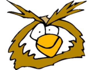 Sticker Custom Preview Image #021060 Animals Cartoons Owl06