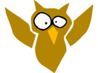 Sticker Custom Preview Image #021061 Animals Cartoons Owl07