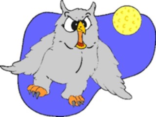Sticker Custom Preview Image #021069 Animals Cartoons Owl15