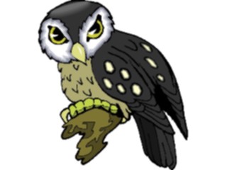 Sticker Custom Preview Image #021073 Animals Cartoons Owl19
