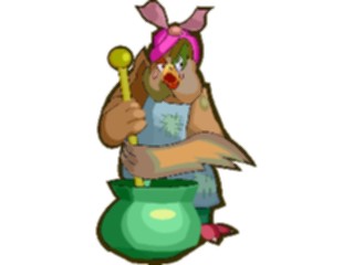 Sticker Custom Preview Image #021081 Animals Cartoons Owl Cooking