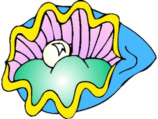 Sticker Custom Preview Image #021098 Animals Cartoons Oyster Open