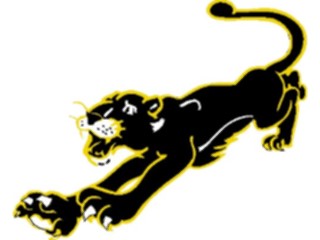 Sticker Custom Preview Image #021115 Animals Cartoons Panther2