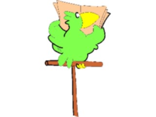 Sticker Custom Preview Image #021125 Animals Cartoons Parrot05