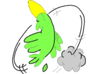 Sticker Custom Preview Image #021126 Animals Cartoons Parrot06