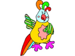 Sticker Custom Preview Image #021136 Animals Cartoons Parrot16